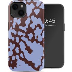 Selencia Coque arrière Vivid avec MagSafe Apple iPhone 14 - Moo'd Lavender Glow