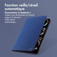 Accezz Coque tablette Classic Apple iPad Pro 11 (2025) M5 / (2024) M4 - Bleu foncé