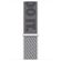 Apple Nike Sport Loop bracelet Apple Watch Series 1-9 / SE - 38/40/41 mm / Series 10 - 42 mm - Summit White / Black