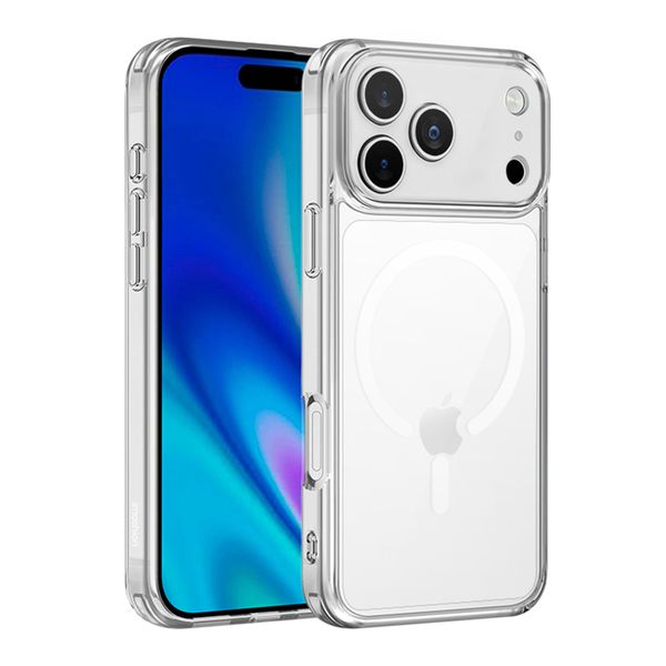 imoshion Coque arrière de protection avec MagSafe Apple iPhone 17 Pro - Transparent