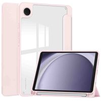 imoshion Coque tablette rigide Trifold Samsung Galaxy Tab A9 8.7 pouces - Rose