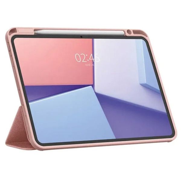 Spigen Coque tablette Urban Fit iPad Pro 13 (2024) M4 - Rose Dorée