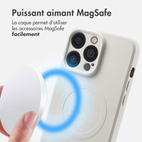 imoshion Coque Couleur avec MagSafe iPhone 14 Pro Max - Beige