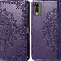 imoshion Etui de téléphone portefeuille Mandala Nokia C32 - Violet