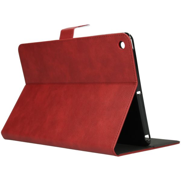 imoshion Coque tablette luxe iPad 6 (2018) 9.7 pouces / iPad 5 (2017) 9.7 pouces - Rouge