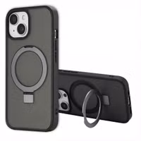 Accezz Coque Ring Stand avec MagSafe Apple iPhone 15 Pro - Noir