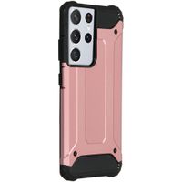 imoshion Coque Rugged Xtreme Galaxy S21 Ultra - Rose Champagne