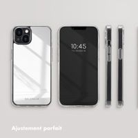 Selencia Coque Mirror iPhone 13 - Coque avec miroir - Argent