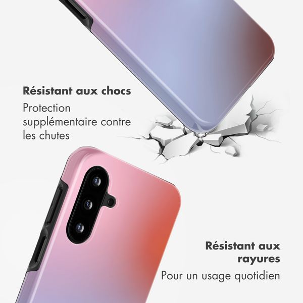 Selencia Coque arrière Vivid Samsung Galaxy A17 - Gradient Soft Blush