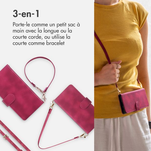 imoshion Etui de télephone portefeuille avec cordon Oppo Reno15 (5G) - Rouge