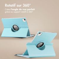 imoshion Coque tablette rotatif à 360° Apple iPad Air 13 pouces (2026) M4 / (2025) M3 / (2024) M2 - Bleu clair