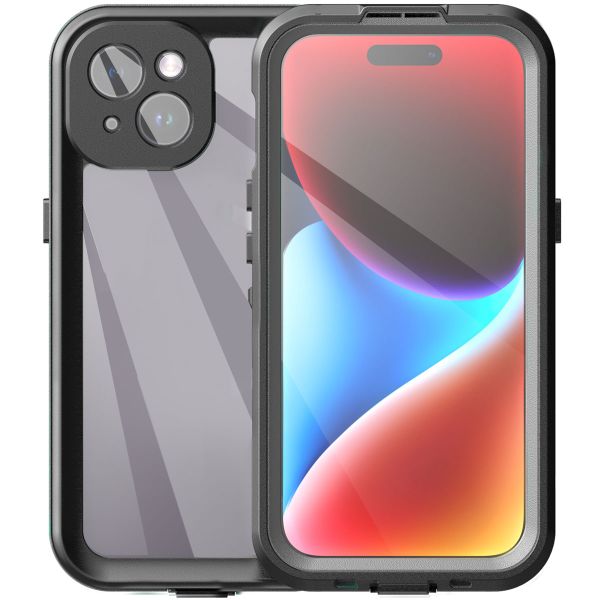 Redpepper Coque imperméable Dot Plus Apple iPhone 15 - Noir