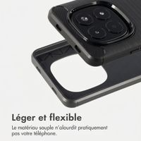 imoshion Coque Brushed Xiaomi Redmi Note 15 Pro (4G) - Noir