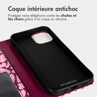 imoshion Étui de télephone portefeuille Design Apple iPhone 13 - Hearty Blush