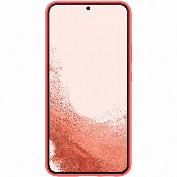 Samsung Original Coque en silicone Galaxy S22 Plus - Coral