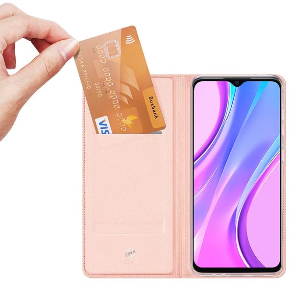 Dux Ducis Étui de téléphone Slim Xiaomi Redmi 9 - Rose Champagne