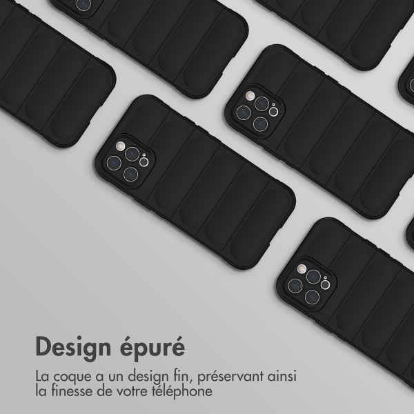 imoshion Coque arrière EasyGrip iPhone 12 Pro Max - Noir