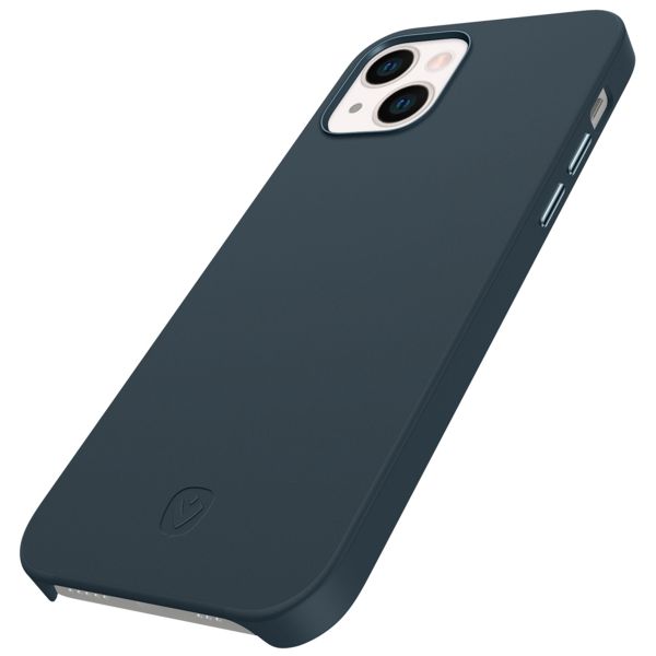 Valenta Coque en cuir Luxe iPhone 13 - Bleu