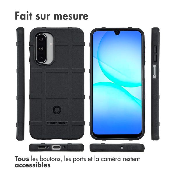 imoshion Coque Rugged Shield Samsung Galaxy A17 - Noir