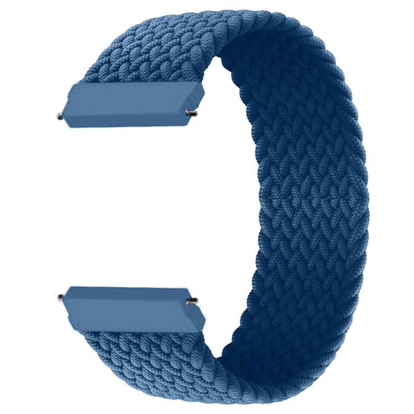 imoshion Bracelet en nylon tressé Amazfit GTR - Bleu foncé