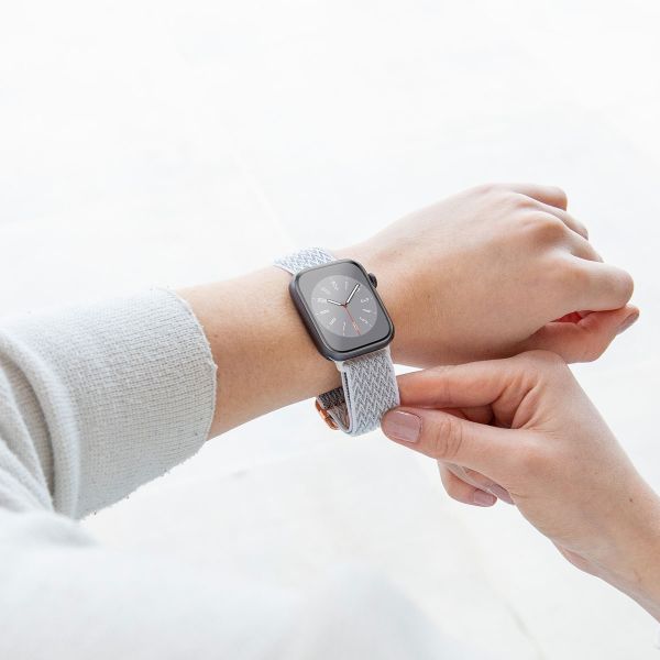 imoshion Bracelet en nylon élastique  - Connexion universelle 18 mm - Gris clair