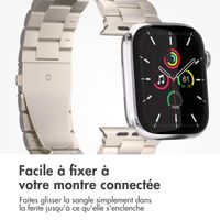 imoshion Bracelet en acier Apple Watch Series 1 á 10 / SE / Ultra (2) (44/45/46/49 mm) - Starlight