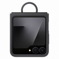 Samsung Original Coque en silicone Ring Samsung Galaxy Z Flip 6 / Flip 7 FE - Black