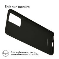 imoshion Coque Couleur Motorola Moto G85 - Noir