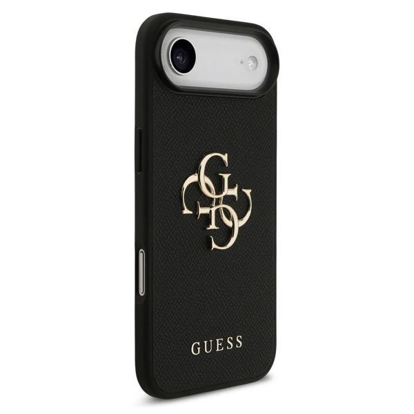 Guess Coque Big 4G Logo Grained Apple iPhone Air - Noir