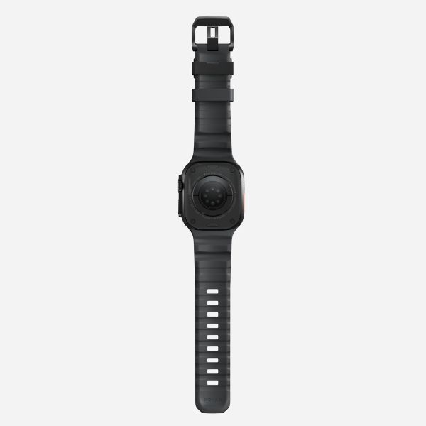 Nomad Bracelet Rocky Point Apple Watch Series 1 t/m 11 / SE / Ultra (44/45/46/49 mm) - Storm / Black
