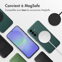 imoshion Coque Couleur avec MagSafe Samsung Galaxy A36 - Vert foncé