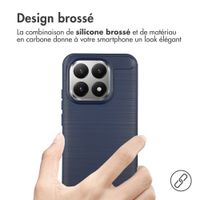 imoshion Coque Brushed Xiaomi 15T - Bleu foncé