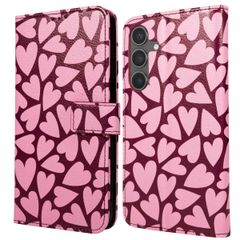 imoshion Étui de télephone portefeuille Design Samsung Galaxy S24 - Hearty Blush