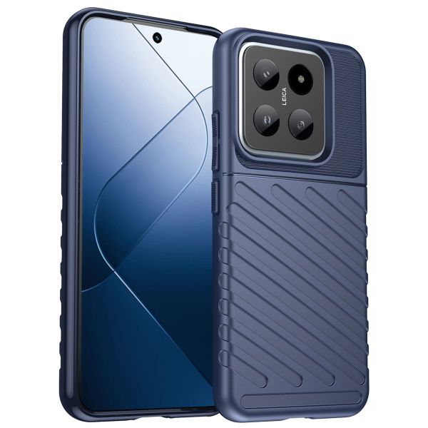 imoshion Coque Arrière Thunder Xiaomi 14 - Bleu foncé