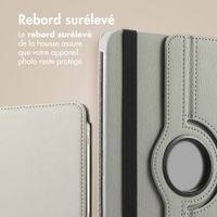 imoshion Coque tablette rotatif à 360° Samsung Galaxy Tab A11 Plus - Gris