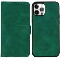 imoshion Etui de télephone luxe 2-en-1 amovible Apple iPhone 12 (Pro) - Vert foncé