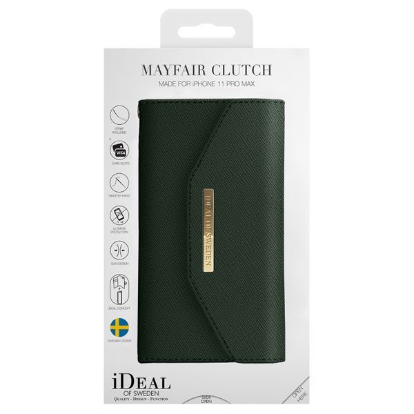 iDeal of Sweden Mayfair Clutch iPhone 11 Pro Max - Vert