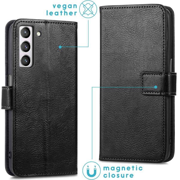 imoshion Étui de télephone portefeuille Samsung Galaxy S21 FE - Noir