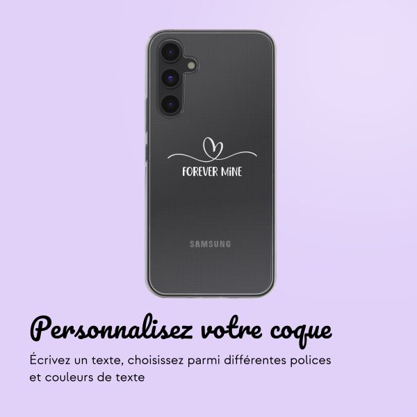 Coque avec votre propre photo et/ou texte Samsung Galaxy A54 (5G) - Sierlijk hartje
