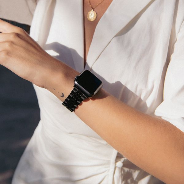 Burga Bracelet acier Apple Watch | 38/40/41/42 mm - Noir