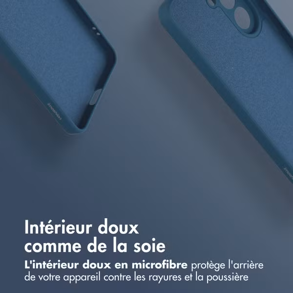 imoshion Coque Couleur avec MagSafe Samsung Galaxy S26 Plus - Bleu foncé