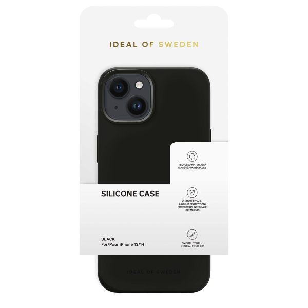 iDeal of Sweden Coque Silicone Apple iPhone 14 - Black