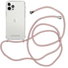 imoshion Coque avec dragonne Apple iPhone 12 Pro Max - Rose Doré