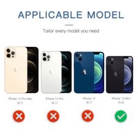Redpepper Coque imperméable Dot Plus Apple iPhone 13 Mini - Noir