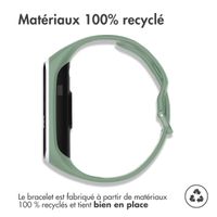 imoshion Bracelet sportif en silicone Samsung Galaxy Fit 2 - Vert / Blanc