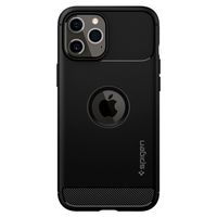 Spigen Coque Rugged Armor Apple iPhone 12 (Pro) - Noir