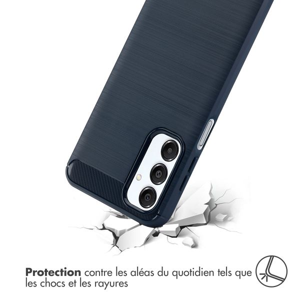 imoshion Coque Brushed Samsung Galaxy A16 - Bleu foncé