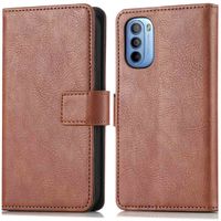 imoshion Étui de télephone portefeuille Motorola Moto G14 - Marron