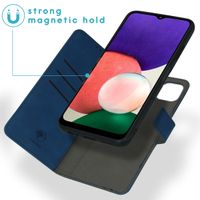 imoshion Etui de téléphone 2-en-1 amovible Galaxy A22 (5G) - Bleu