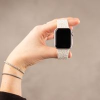 imoshion Bracelet en silicone imprimé léopard Apple Watch | 38/40/41/42 mm - Lumière stellaire